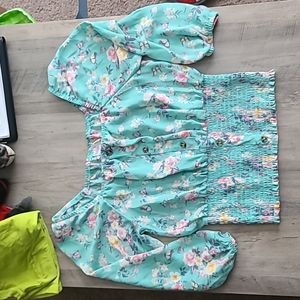 No boundaries floral print top - medium